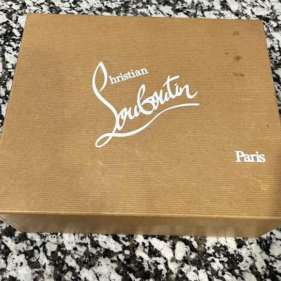 WOMEN’S CHRISTIAN LOUBOUTIN BIP BIP ORLATO FLAT PAILLETTES SNEAKERS - Picture 6 of 6